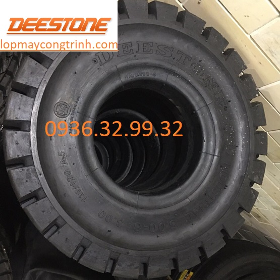 Lốp đặc xe nâng Deestone 500-8 
